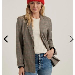Lucky Brand London Plaid Blazer - Huge Discount!